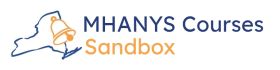 MHANYS Courses Sandbox